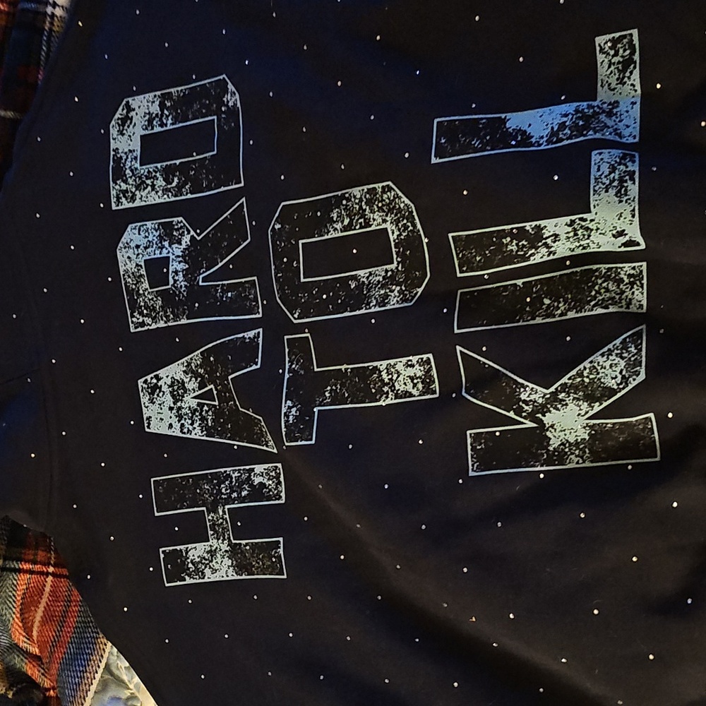 Black Graphic Hoodie